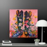 Wildflower Boots Thin canvas