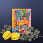Colourful Scene canvas