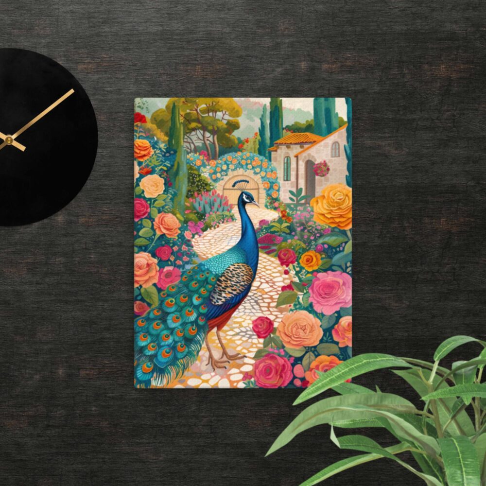 Peacock canvas