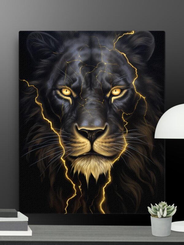 Tiger Strike canvas - 16×20