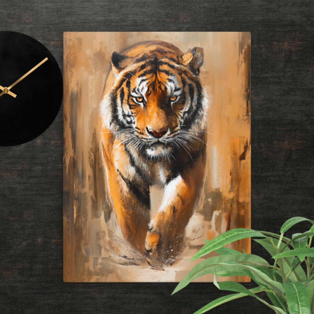 Tiger Stroll Canvas - Image 3