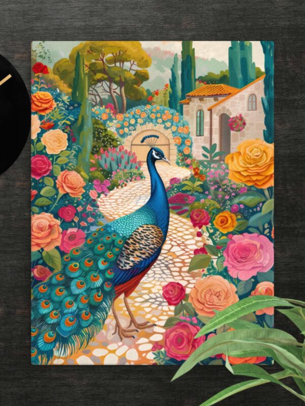 Peacock canvas - 18×24