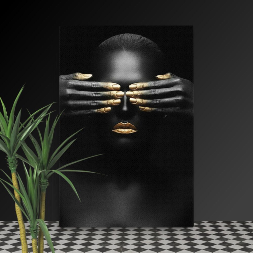 Closed eyes Thin canvas - Image 11