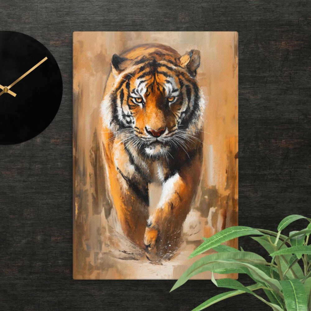 Tiger Stroll Canvas - Image 4