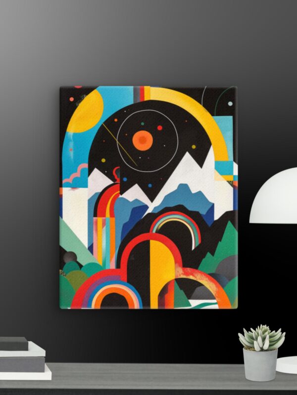 Celestial Silence canvas - 8×10