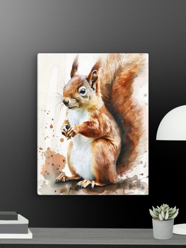 The Squirrel canvas - 11×14