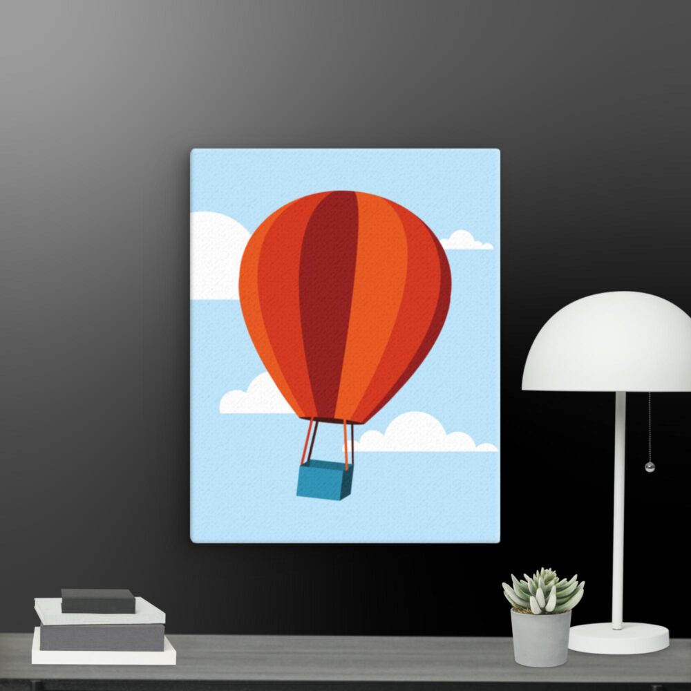 Hot air balloon canvas - Image 8