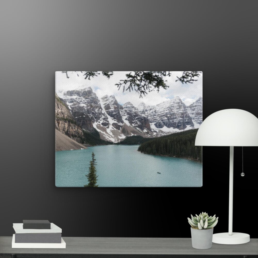 Snowy Mountain Scene canvas - Image 10