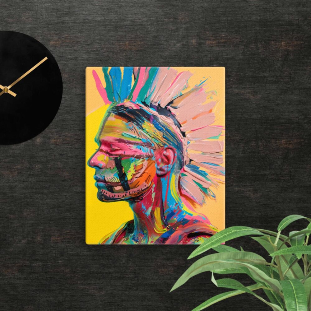 Mohawk Popart canvas - Image 8