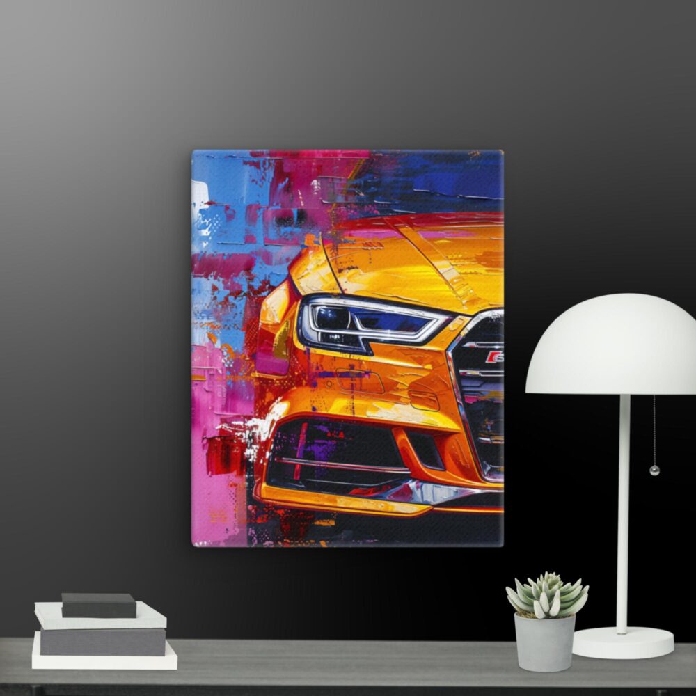 Colourful car canvas - Image 8