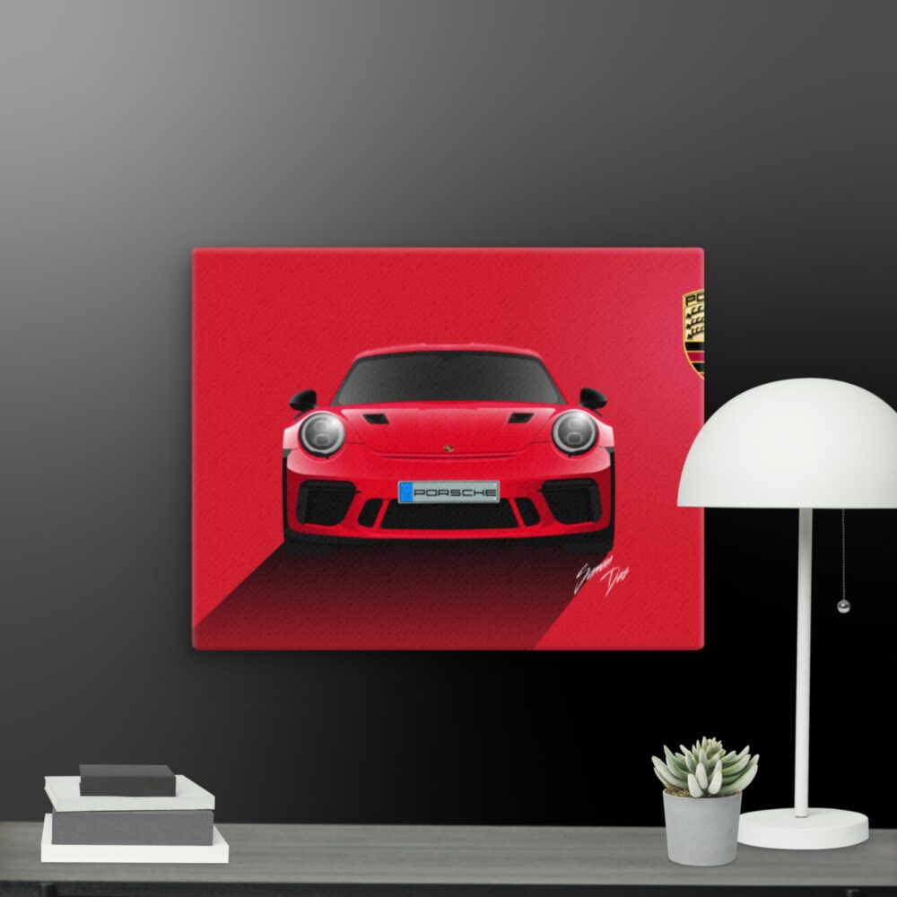 Porsche canvas - Image 10