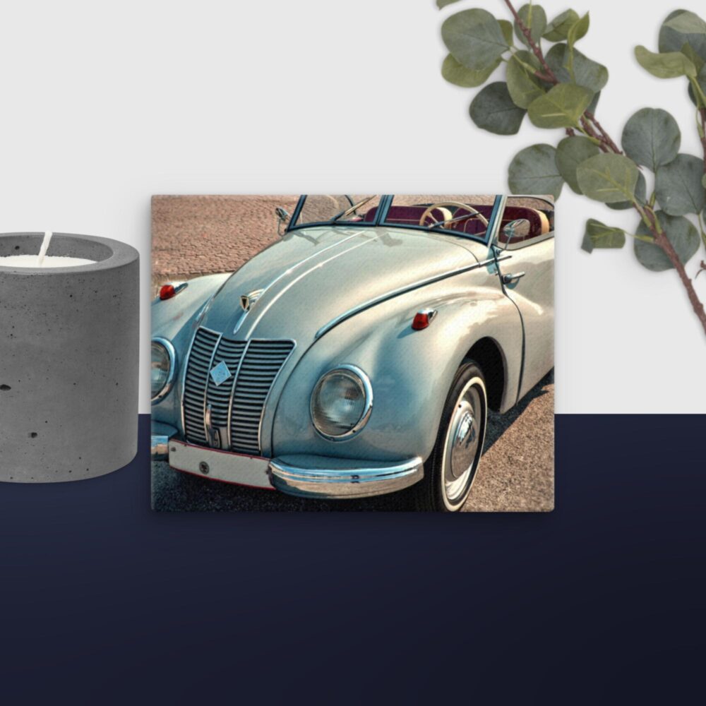 Old car  canvas - Image 10