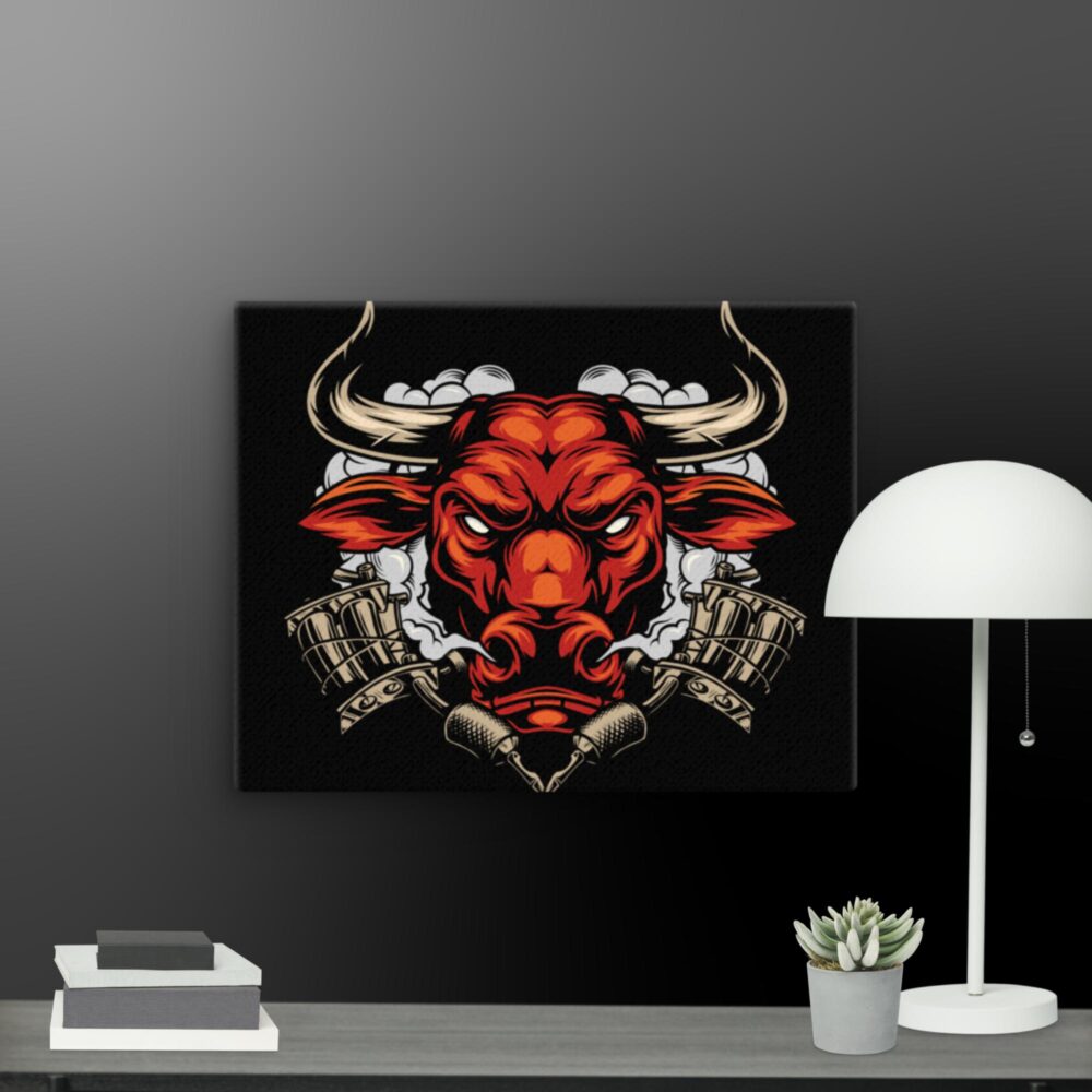 Angry Bull canvas - Image 10