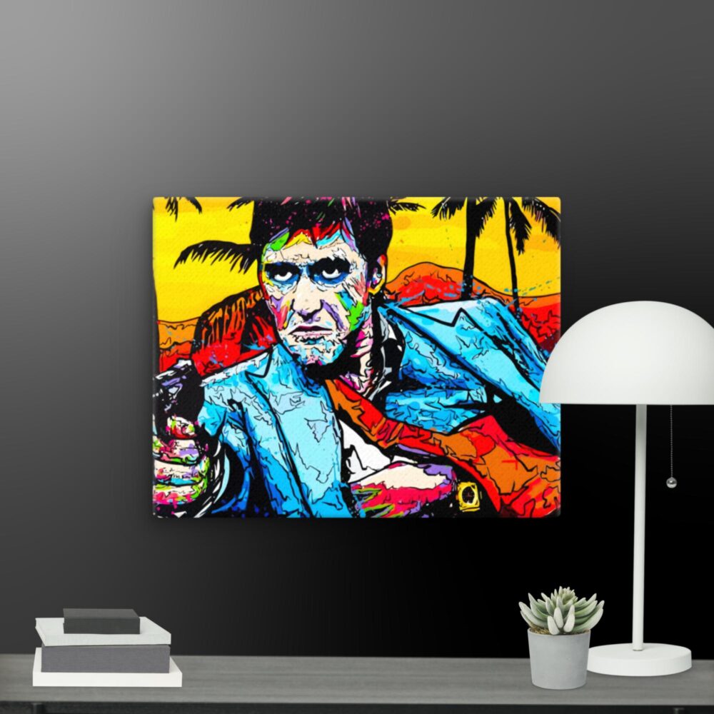 Al Pacino Scarface canvas - Image 10