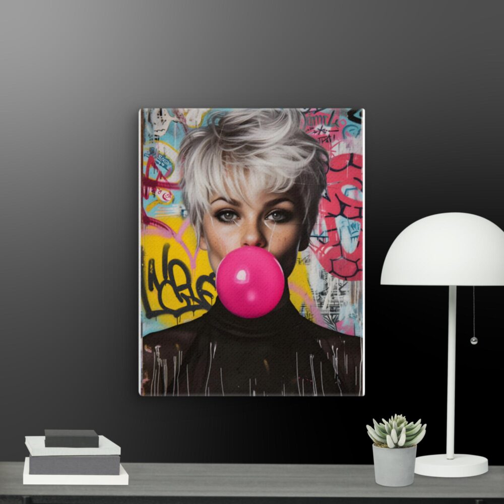 Pop Art Woman canvas - Image 7