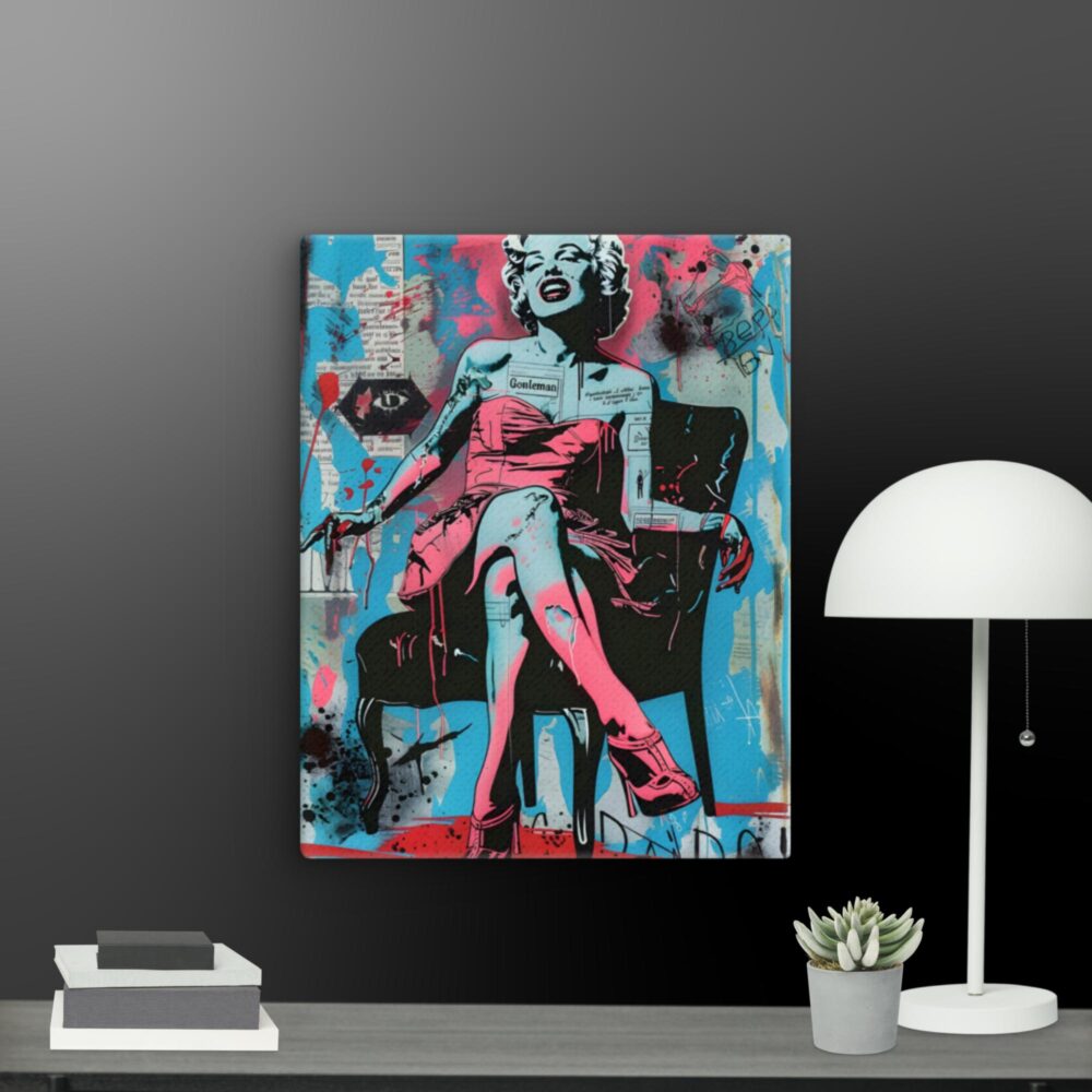 Pop Art Marilyn canvas - Image 8