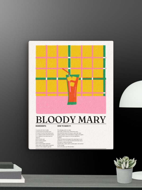 Bloody Mary canvas - 11×14