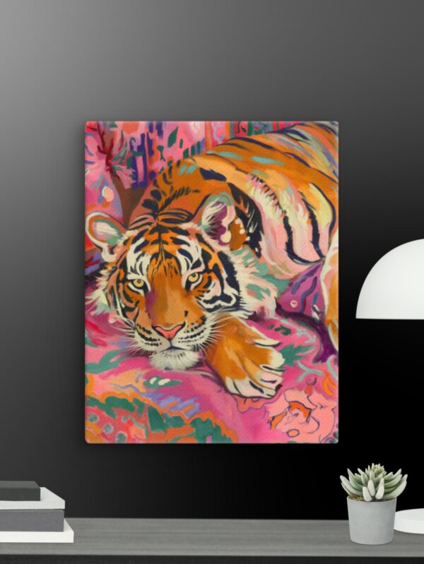 Tiger Pop ART Style canvas - 11×14