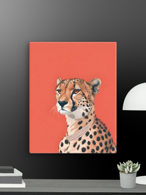 Leopard canvas - 11×14