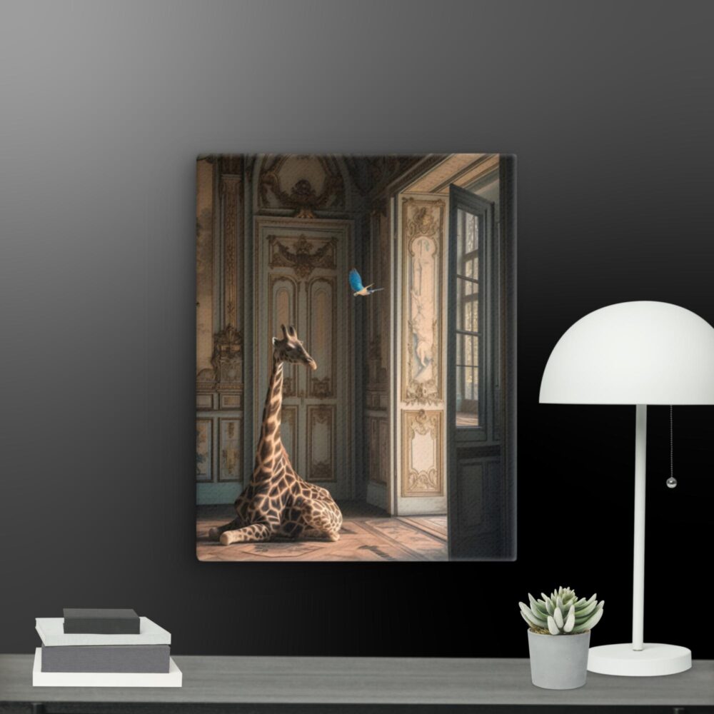 Giraffe Scene canvas - Image 8