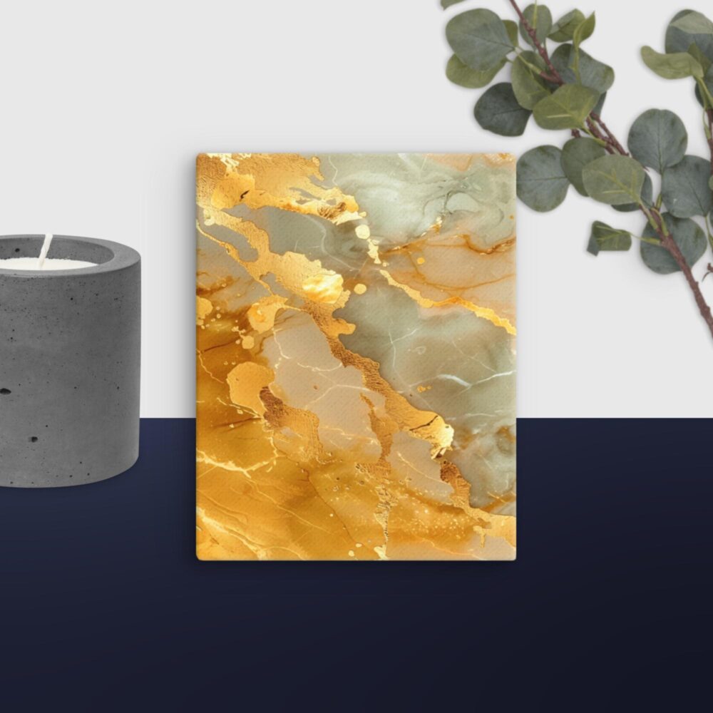 Gold Scene canvas - Image 10
