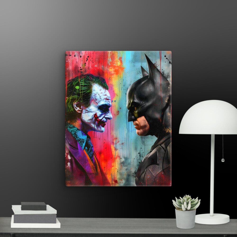 Batman Vs Joker canvas - Image 8