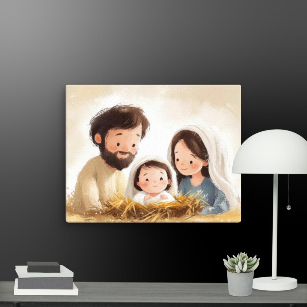 Religious canvas - Image 10