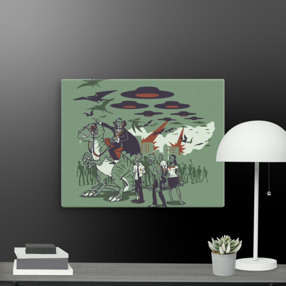 Zombie scene canvas - Image 10