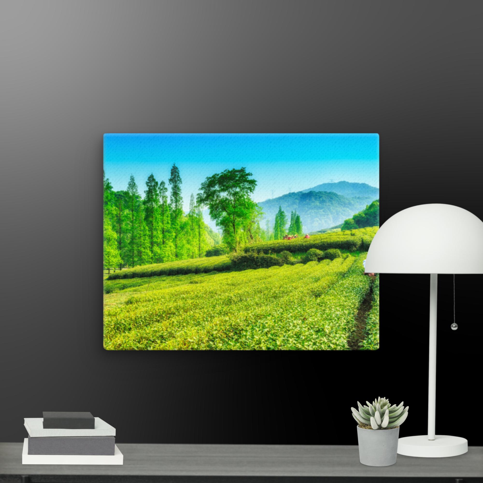 Green scene canvas - Image 10