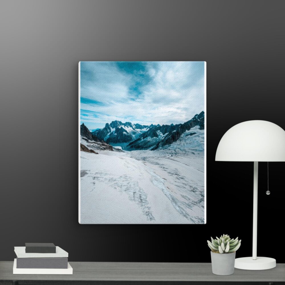 Mountain snow canvas - Image 7