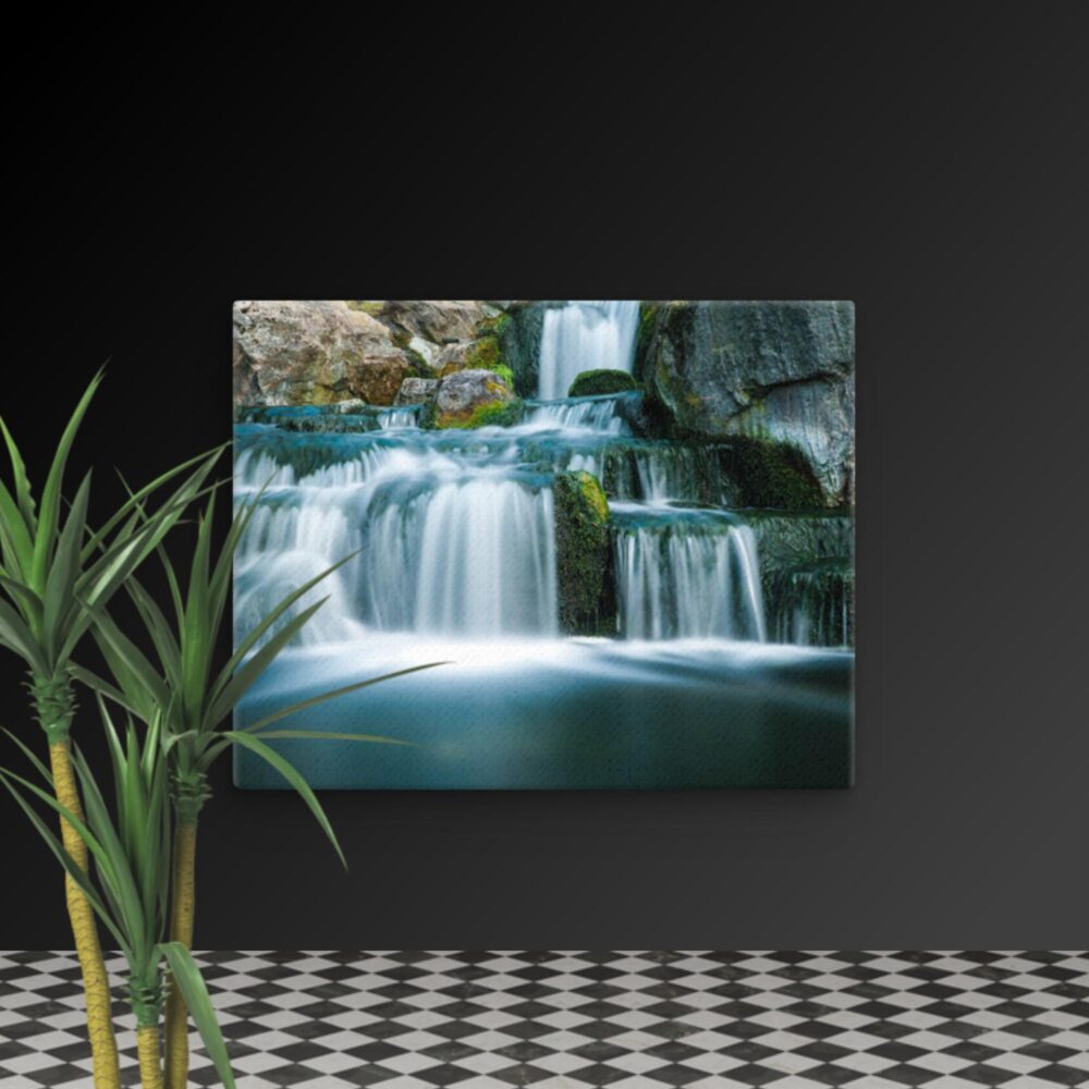 Multi waterfall scene canvas - Image 10
