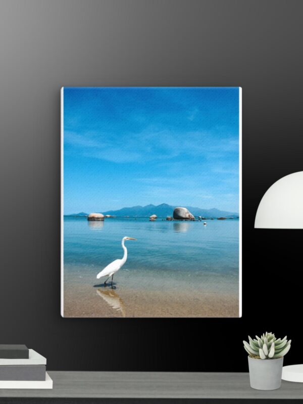 Beach scene canvas - 11×14