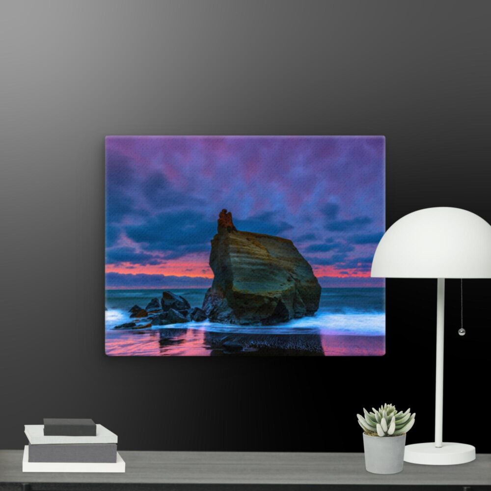 Purple skyline canvas - Image 10
