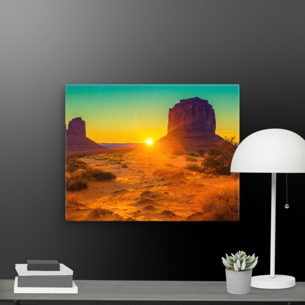 Morning sunlight in canvas - Image 10