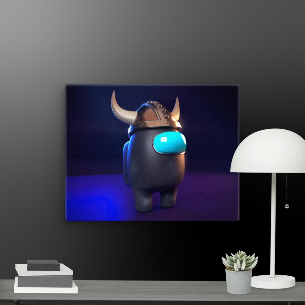 TAmong us gaming character canvas - Image 10