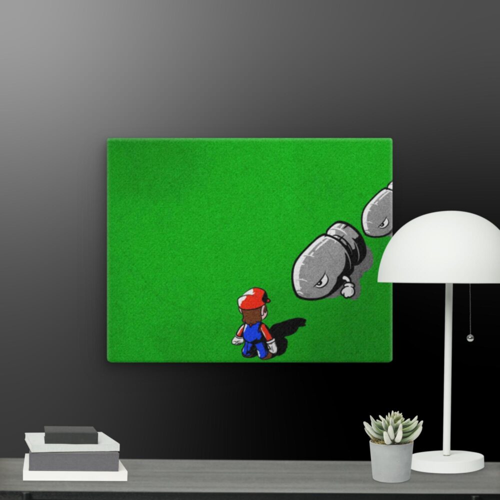 Mario and bullet scene canvas - Image 10