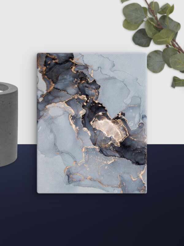 Marble effect canvas - 11×14