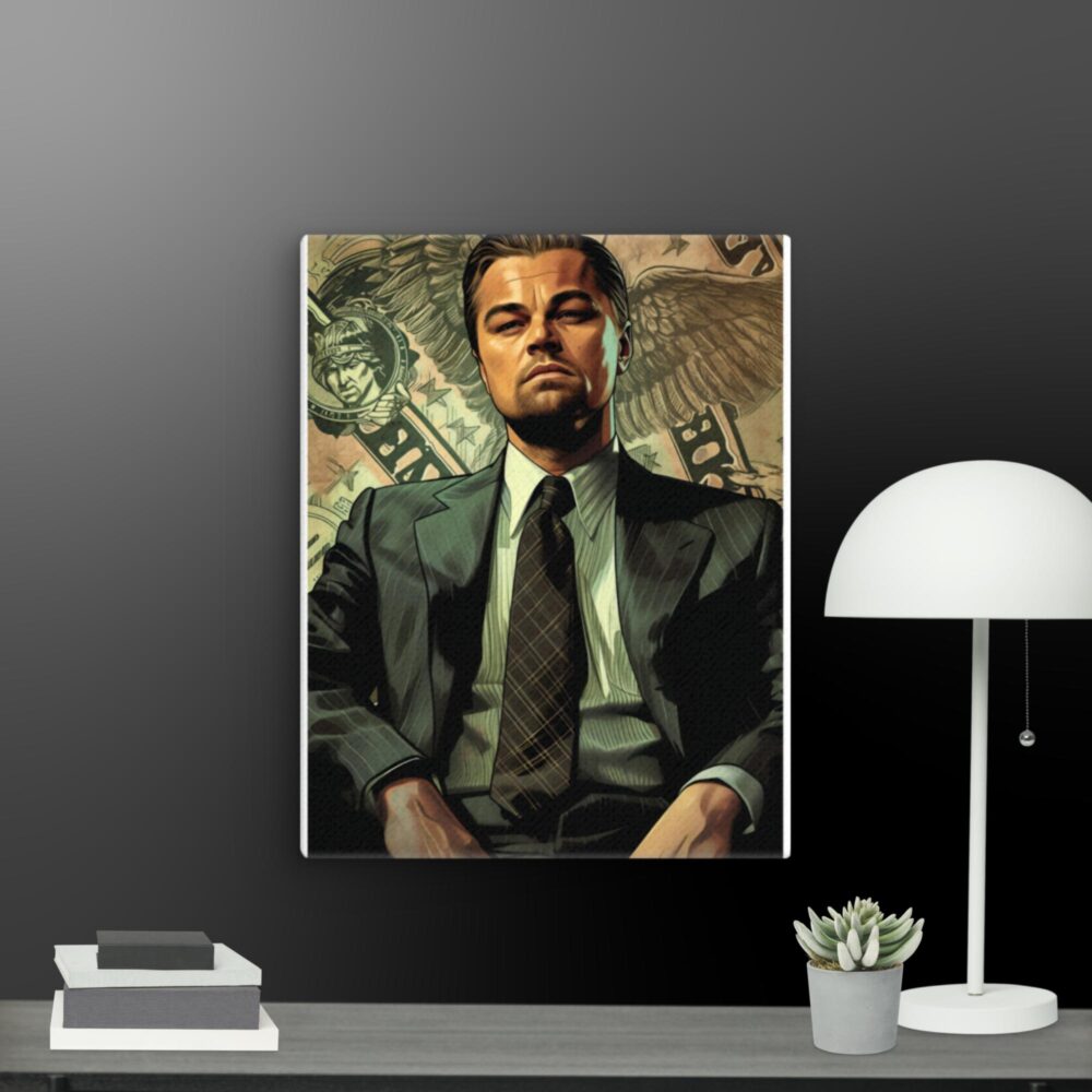 The wolf in wall street canvas - Image 7