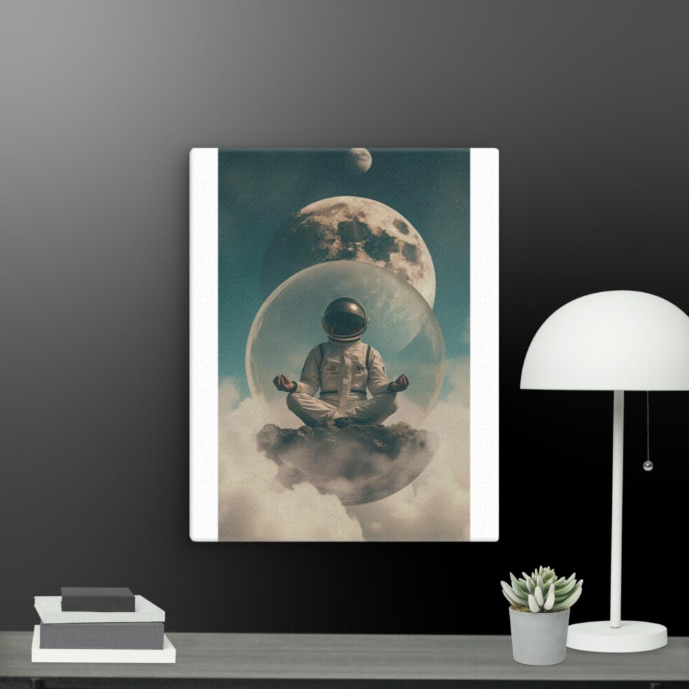 Astronaut relaxing canvas - Image 10