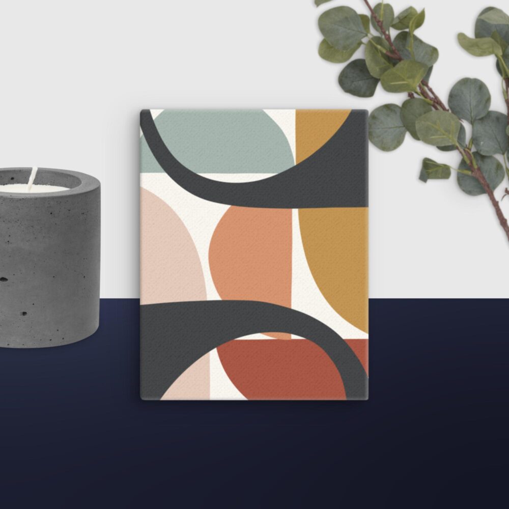 Bohemian misshapes canvas - Image 9
