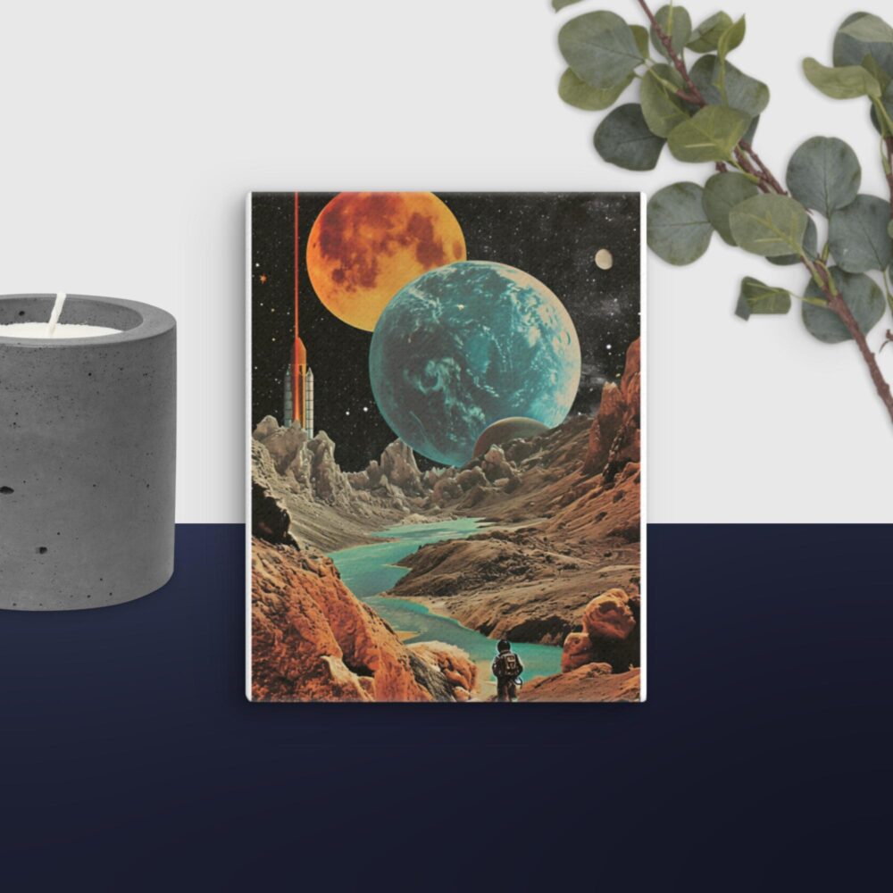 Space scene canvas - Image 8
