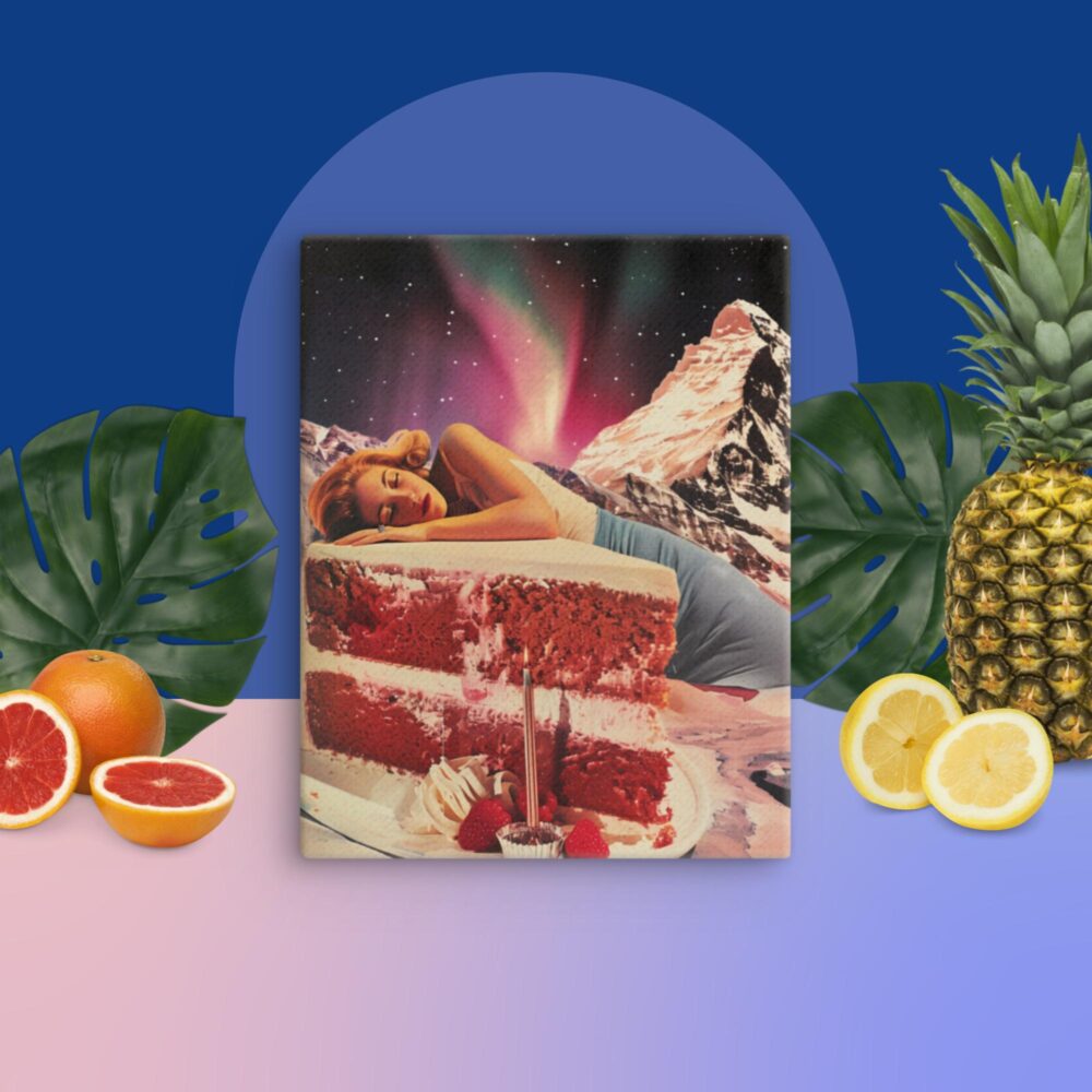 Cake in space canvas - Image 10