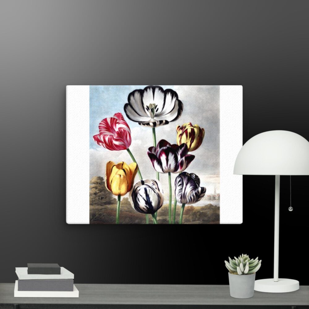 Tulip scene canvas - Image 10