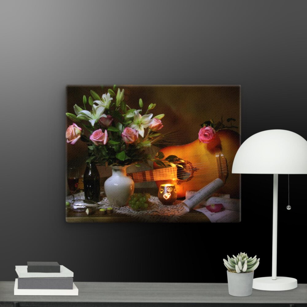 Romantic night in canvas - Image 10