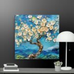 Flower Illusion canvas