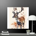 The Stag canvas