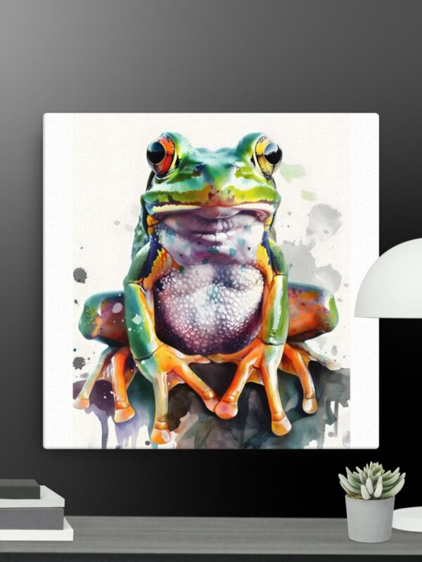 The Toad canvas - 12×12