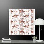 All over bears canvas