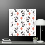 Panda All over canvas