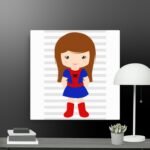 Spidergirl canvas